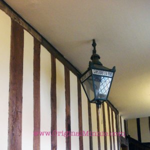 © Original Minnie at Gainsborough Old Hall Wedding Fayre old street lamp